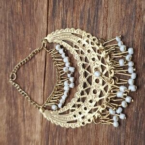 Gypsy‎ lace necklace pendant